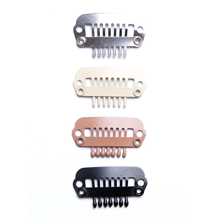 2 Pieces 9-teeth Small 1" Clips Combs Hair Wig Accessories Clips